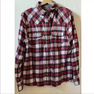 Jachs Girlfriend Plaid Button Down